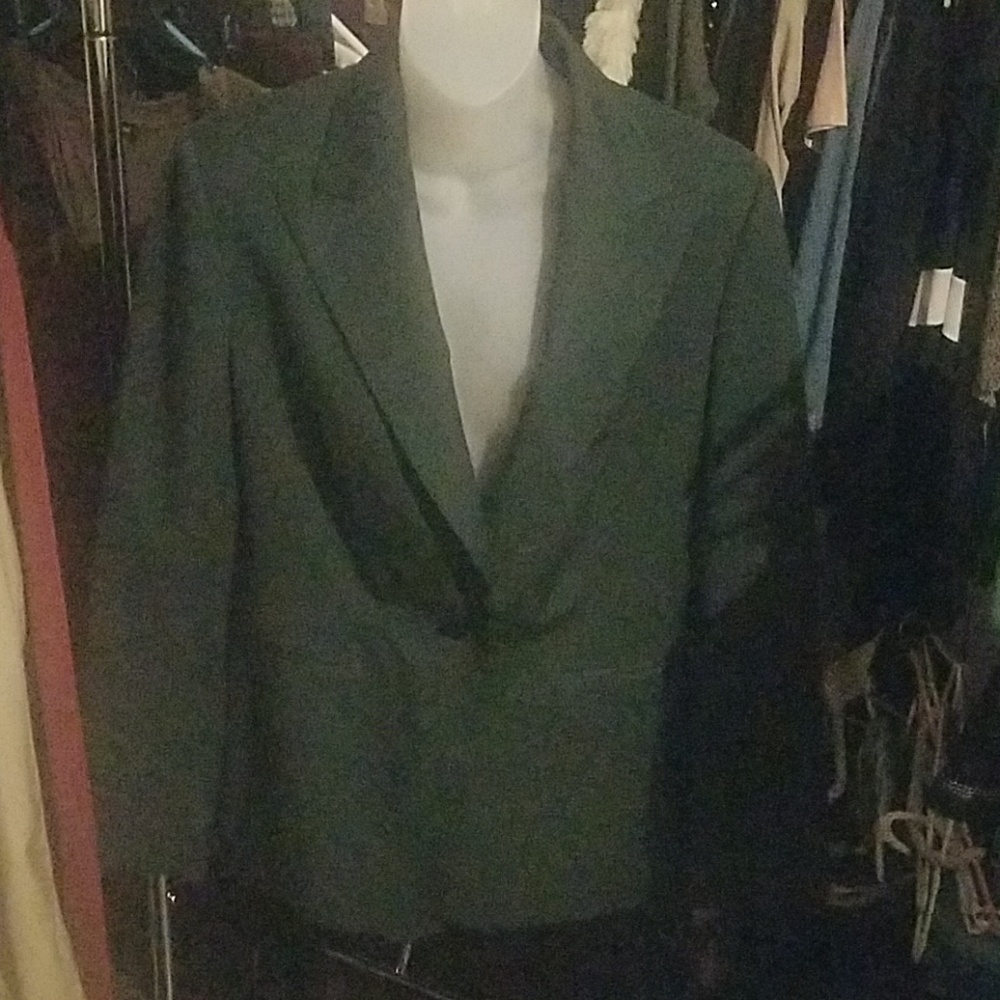 Teal Green Blazer Jones New York size 10